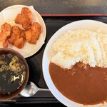 そば三昧 - カレーライス ¥680 からあげ¥280