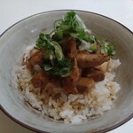 らあめん サンド - 炙りチャーシュー丼（アップ）
