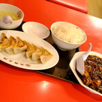 大阪王将 - 料理写真:ご飯全景