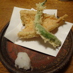 蕎麦ひら井 - ヒメコの天ぷら