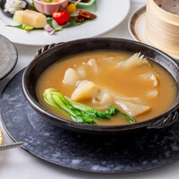 【鰭香（ひれか）ランチコース】ふかひれのやさしい香りと旨み。上質だけど気軽に楽しめる特選ランチ全7品