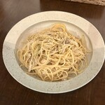 バルバルキッチンアメリ - ワカサギの和風パスタ(¥1,000)