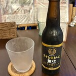 バルバルキッチンアメリ - せんべろセット(¥1,000) アサヒ黒生小瓶