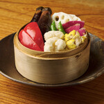 旬野菜のせいろ蒸し