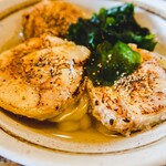 ヨコクラうどん - 鶏チャー葱炙り脂うどん