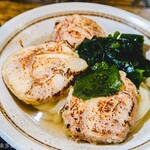 ヨコクラうどん - 鶏チャー葱炙り脂うどん