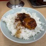 武蔵家 - ライス大 + なりたま