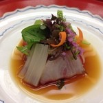 木都里亭 - 生姜醤油で食べる鮮魚