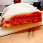 くずし割烹 樋ぐち - 見事な黒毛和牛のサーロイン