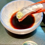 くずし割烹 樋ぐち - お刺身3種盛り  ヒラマサ  さんま  アラの昆布締め