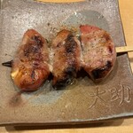 串焼 大助 - トマト巻き