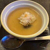 がんこ 高瀬川二条苑 - カニの茶碗蒸し