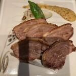 蕎麦きり 京橋 山茂登 - 焼き鴨