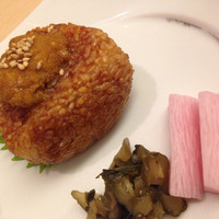 函館うに むらかみ 日本生命札幌ビル店 - ウニの焼きおにぎり！