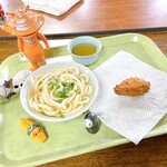 田村神社 日曜市うどん - 料理写真:本日の夜勤明け朝うどん