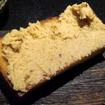 薪鳥新神戸 - 薪焼きトースト，鶏肉のリエット