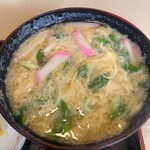 千成食堂 - ダシの旨さが見た目だけで滲みでていました。