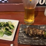 焼き鳥アポロ - ハツモトーーー！愛し過ぎる