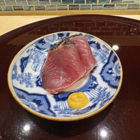 鮨 富海 - 鰹たたき｡和芥子で｡