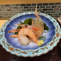 鮨 富海 - ボタンエビ｡