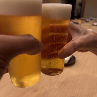 すし処 睦月 - かんぱ〜い♪