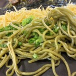 Kawara Soba Furaibo - あまり焼かれてない茶そば