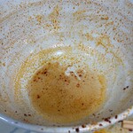 辛麺本舗 さやか - 完飲してしまった…。