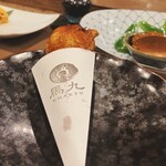 馬九 - メニューに大きさ比較写真を載せた方がいいのでは？と思ったほどのサイズ。1人前、小粒なものです。