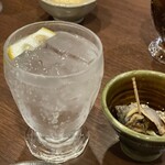 和食ビストロ寛 - お通しは2種類から選べる