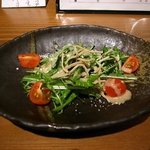 蕎野 - 揚げ蕎麦サラダ