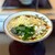 そば処 亀島 - 料理写真:たぬきそば@450にエビ天@100