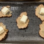 工 - いぶりがっことクリームチーズ