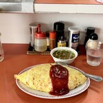 漫々亭 深江浜店 - オムライス大 ¥930