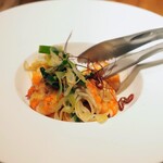 ほっこり家 - 海老の四川炒め