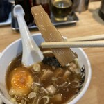 大勝軒 中野 - メンマも太く食べ応えあり❗️