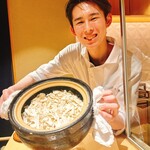 銀座 しのはら - 松茸ご飯