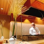 銀座 しのはら - 涼やかな十五夜の演出