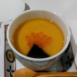 瀧さわ家 - お通し代わりに出汁茶碗蒸し