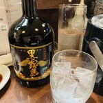 うまいもの処 あべお - 黒霧島ボトル、再訪確定！♪(´ε｀ )