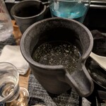 やきとり悠 - 比内地鶏のガラスープ