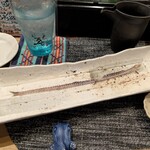 やきとり悠 - 芯以外完食です。焼き加減が素晴らしっ