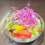 106 サウスインディアン - コースのサラダ