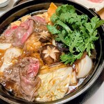 先斗町しゃぶしゃぶすき焼き きらく - 