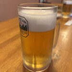 とり八珍 - ドリンク写真:はい。生からスタートです♪