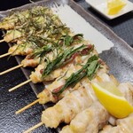 串ひで - わさび、梅しそ、鶏むね