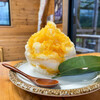 甑フルーツ園 - かき氷 パッションフルーツ　850円