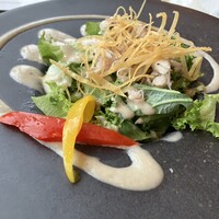 鉄板焼 摩天楼 東京スカイツリー・ソラマチ店 - ズワイ蟹のサラダ