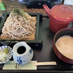 榑木野 - くるみそば大盛(1350円＋220円)