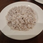ロイヤルホスト - 雑穀米です。