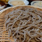 森のそば屋 - そばがツヤツヤ